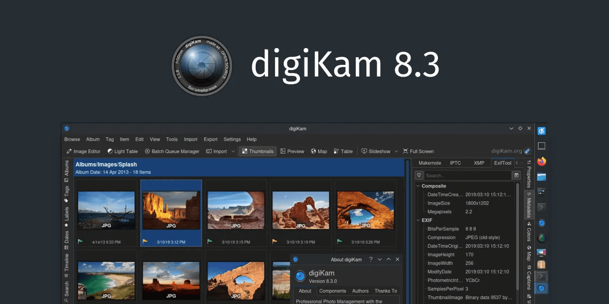 digiKam 8.3 به طور خودکار تصاویر را با استفاده از Deep Learning Neural Network برچسب گذاری می کند